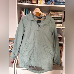 Carhartt Rain Defender Jacket Light Blue Long Rain Jacket